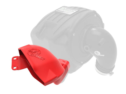 aFe Magnum FORCE Cold Air Intake System Scoop 19-20 Ford Ranger 2.3L(t) - Red 54-13056SR 54-13056SR Photo - Unmounted