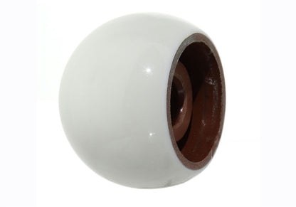 Ford Racing 15-19 Ford Mustang EcoBoost / GT w/ 6-Speed Manual Transmission Bullitt White Shift Knob M-7213-M8B M-7213-M8B Photo - Unmounted