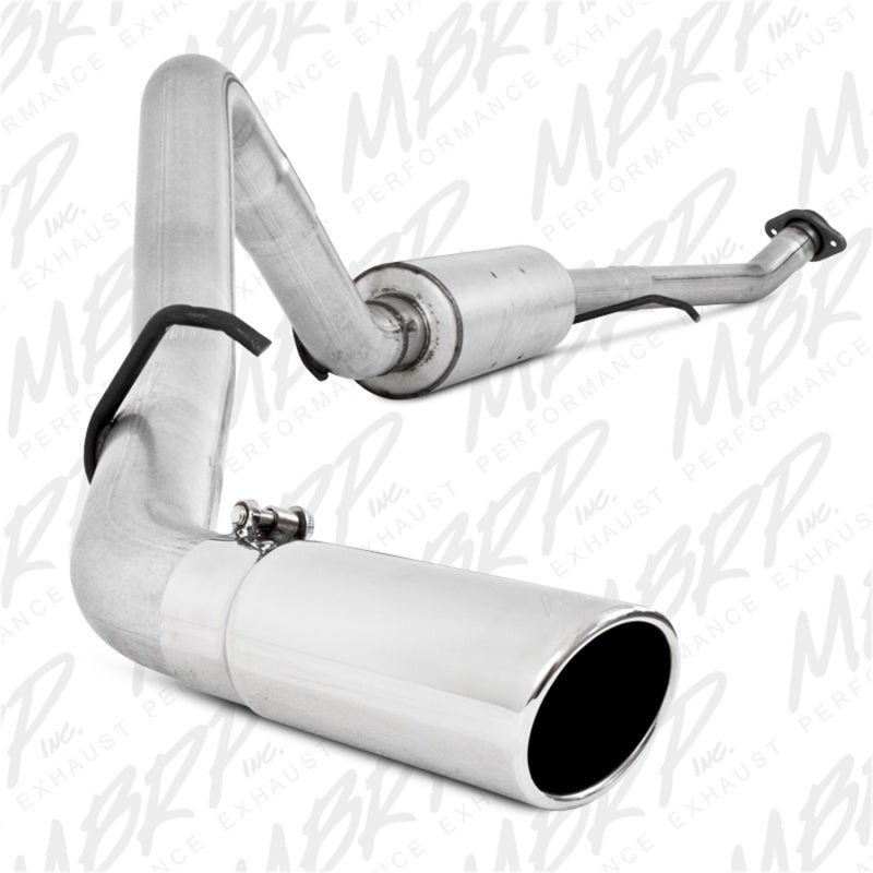 MBRP 03-07 GM P/U 4.8/5.3L EC/CC-SB 3in Cat Back MBRS5014AL S5014AL Photo - Primary