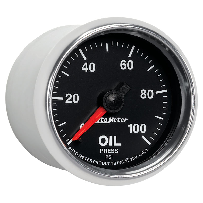 Autometer 2-1/16" Oil Pressure, 0-100 Psi Mechanical, Gs 3821 User 5