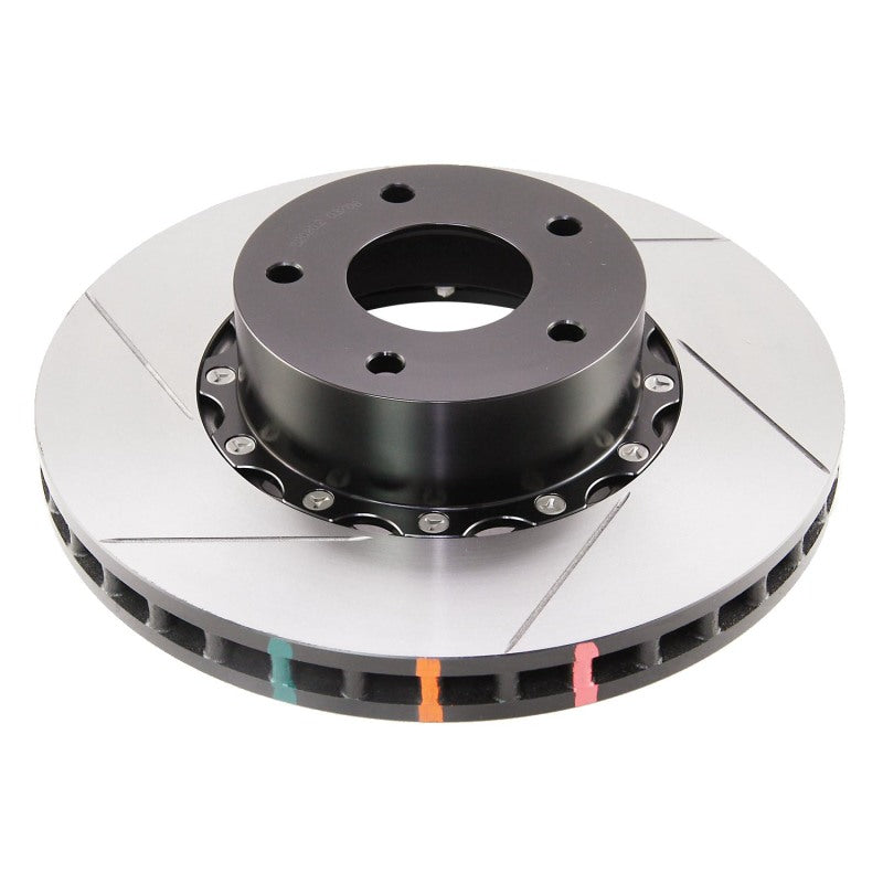 DBA 05 Pontiac GTO Front Slotted 5000 Series 2 Piece Rotor Assembled w/ Black Hat 52020BLKS 52020BLKS Photo - out of package