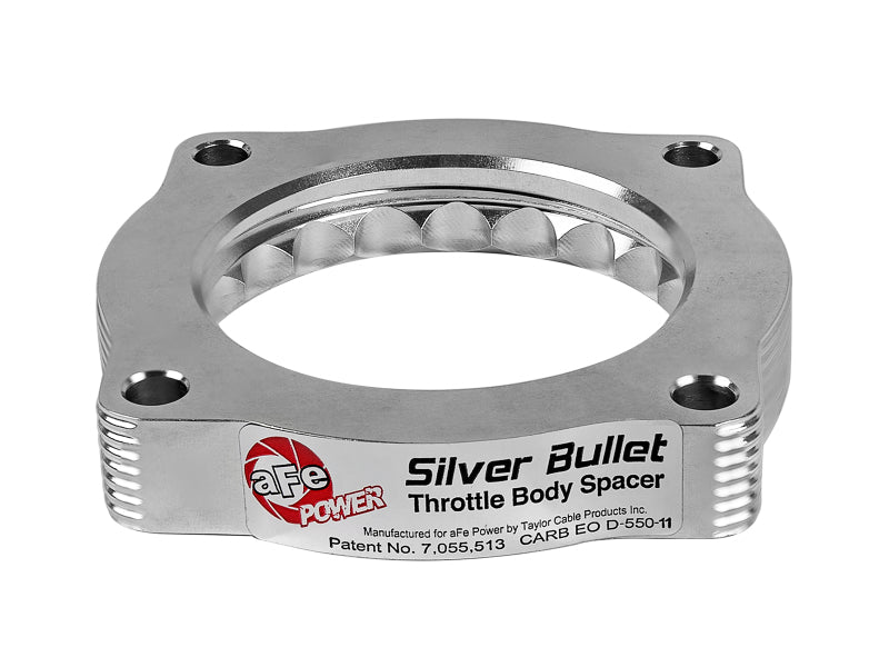 aFe Silver Bullet Throttle Body Spacer BMW 135I All 2008-2010 46-31002 Photo - Unmounted