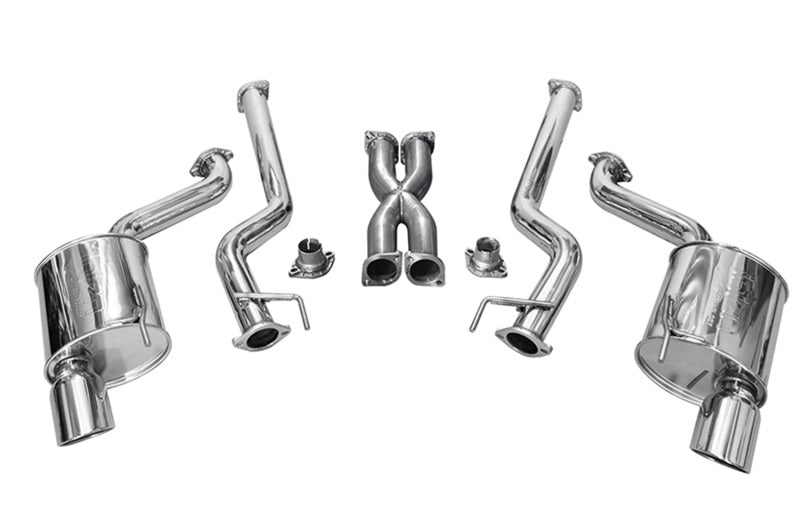 Injen Polished 76mm SS Cat-Back Exhaust 15-17 Ford Mustang GT 5.0L V8 SES9201 Photo - Primary