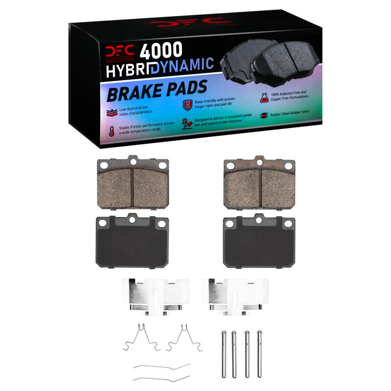 DFC DFC 4000 HybriDynamic Brake Pads Brakes, Rotors & Pads Brake Pads - OE main image