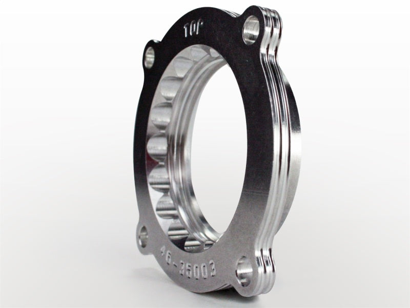 aFe Silver Bullet Throttle Body Spacer: Jeep Wrangler (JK) 12-17 V6-3.6L ( 46-35003 Photo - Unmounted
