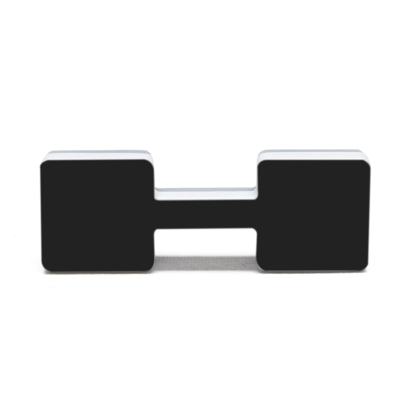 ORACLE Lighting Universal Illuminated LED Letter Badges - Matte Black Surface Finish - H 3141-H-001 3141-H-001 User 1