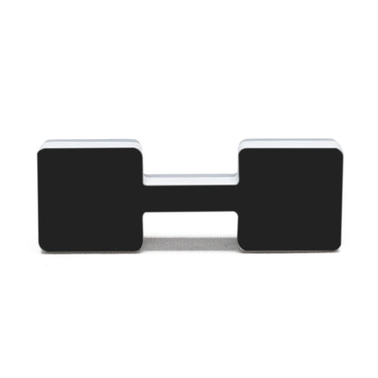 ORACLE Lighting Universal Illuminated LED Letter Badges - Matte Black Surface Finish - H 3141-H-001 3141-H-001 User 1