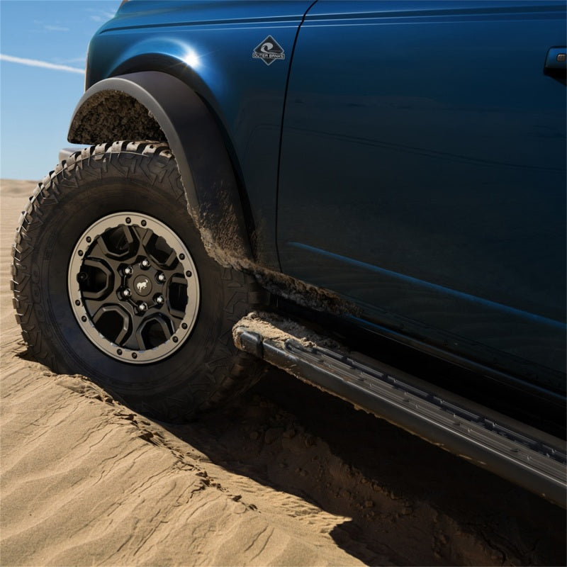 Ford Racing 21-22 Bronco Sasquatch Fender Flare Kit M-9164-BFK M-9164-BFK Photo - Primary