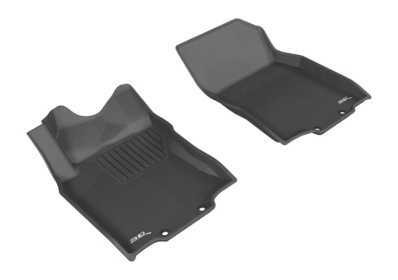 3D MAXpider 2014-2020 Nissan Rogue/Rogue Sport Kagu 1st Row Floormat - Black L1NS06811509 L1NS06811509 Photo - Primary