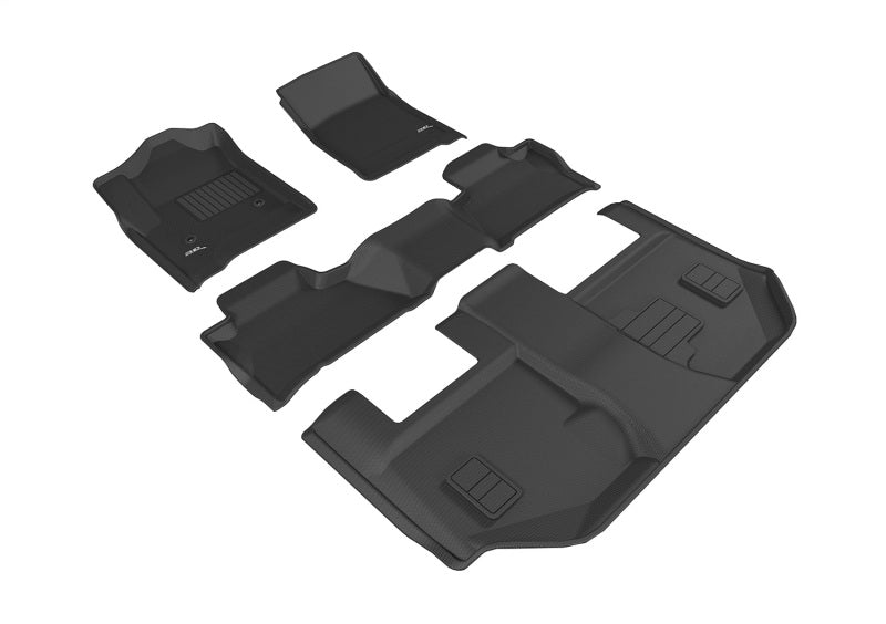 3D MAXpider 15-20 GMC Yukon Xl With Bench 2Nd Row Kagu Black R1 R2 R3 L1GM02601509 L1GM02601509 Photo - Primary