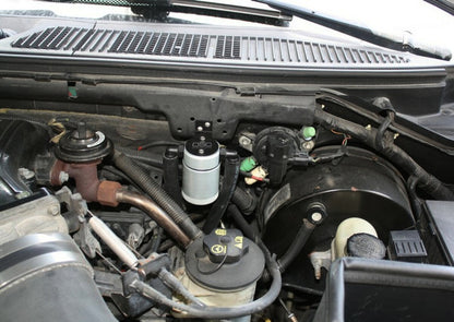 J&L 99-04 Ford Lightning Driver Side Oil Separator 3.0 - Clear Anodized 3027D-C 3027D-C Photo - Primary