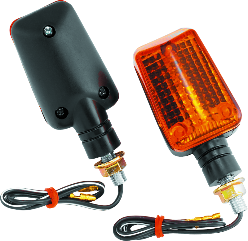 BikeMaster Universal Ministalk Marker Light - Black/Amber 268038 268038 Photo - Primary