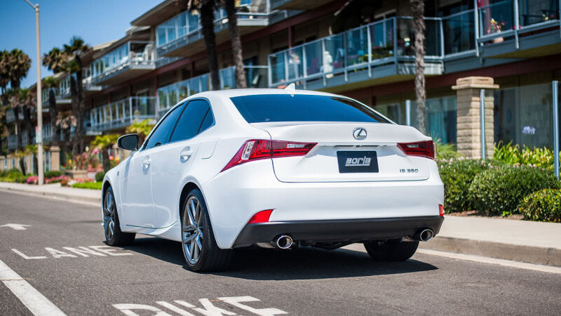 Borla 14-16 Lexus IS 250/350 2.5L/3.5L Automatic/Manual Trans RWD 4 door S-Type Axle back Exhaust 11898 11898 Photo - lifestyle view