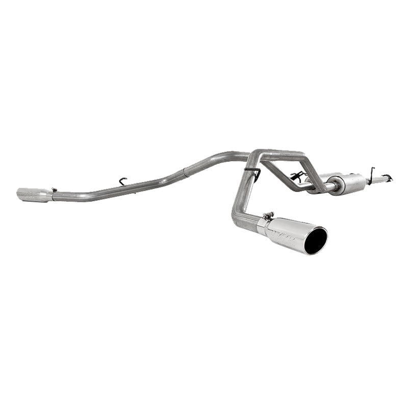 MBRP 2009-2010 Toyota Tundra 5.7L EC-Std. & SB/CC-SB Cat Back Dual Split S5316409 Photo - Primary