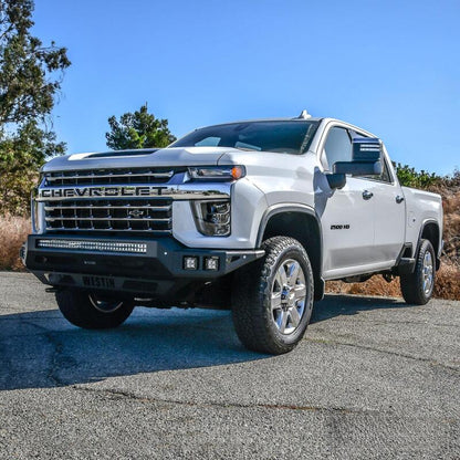 Westin 2020 Chevrolet Silverado 2500/3500 Pro-Mod Front Bumper 58-41225 58-41225 Photo - Mounted