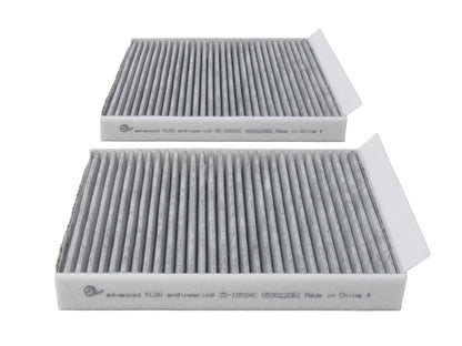 aFe 09-19 BMW 5/6/7 Series Various Models Carbon Cabin Air Filter (Pair) 35-10024C-MB 35-10024C-MB Photo - Unmounted