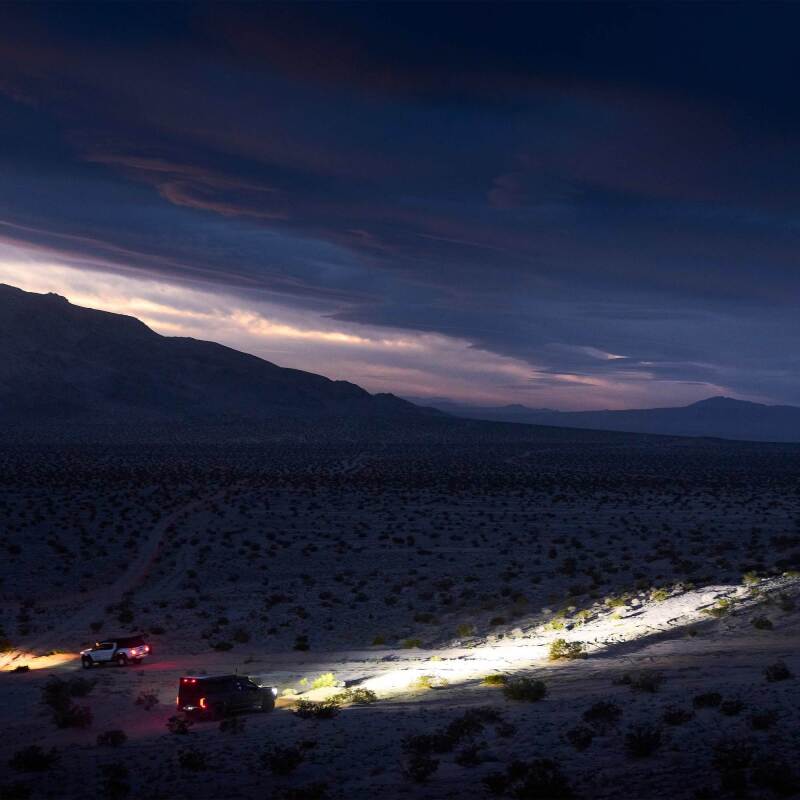 KC HiLiTES Gravity Titan LED Light Bar - 50in. (8-Light) 91418 91418 Photo - lifestyle view