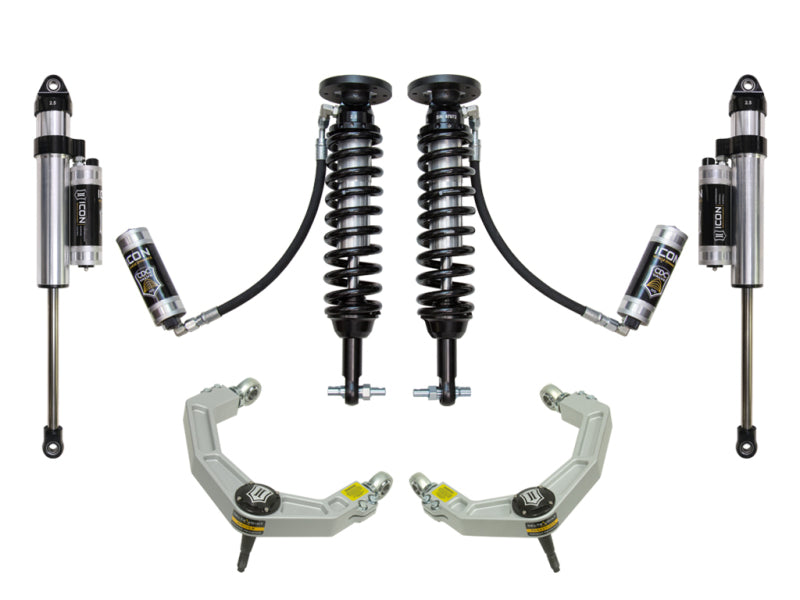ICON 2014 Ford F-150 2WD 1.75-2.63in Stage 5 Suspension System w/Billet Uca K93075 K93075 Photo - Primary