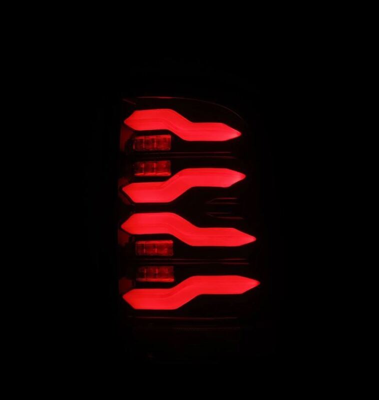 AlphaRex 09-18 Dodge RAM LUXX-Series LED Taillights Black Red w/Actv Light & SS 640002 640002 User 2