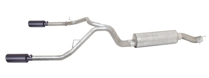 Gibson 14-17 Ram 2500 Big Horn 6.4L 2.5in Cat-Back Dual Split Exhaust - Black Elite 66568B 66568B Photo - Primary