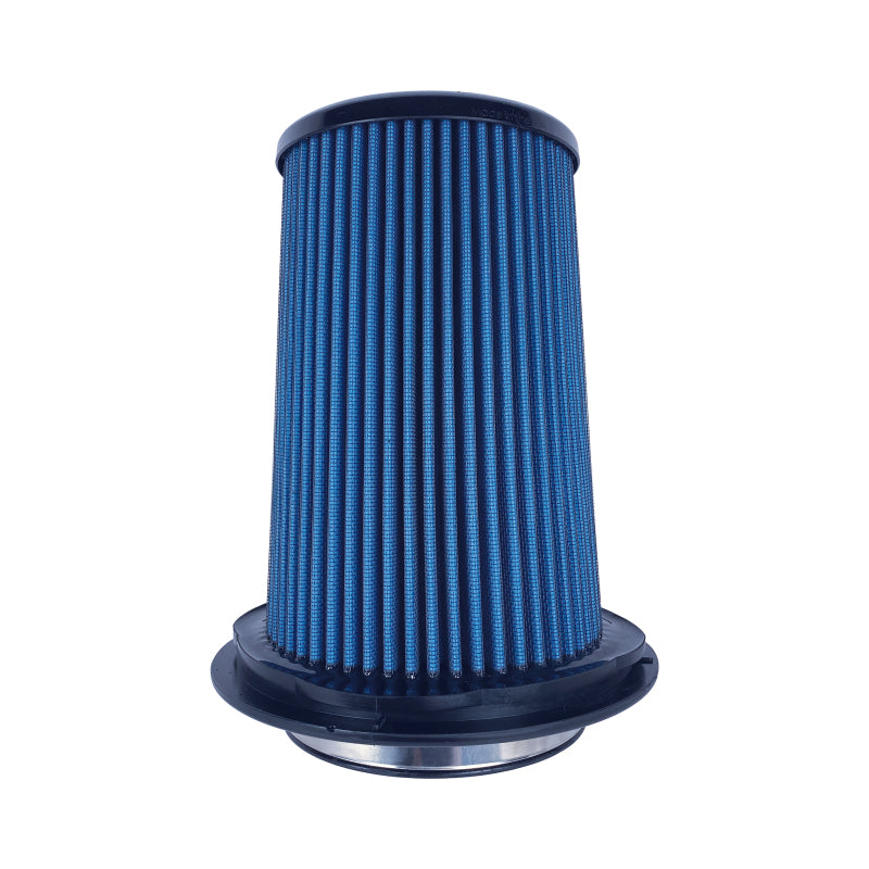 Injen SuperNano-Web Air Filter 5in Flange ID 8in Base/7.9in Media Height /5.3in Inertia Top X-1116-BB X-1116-BB Photo - Primary