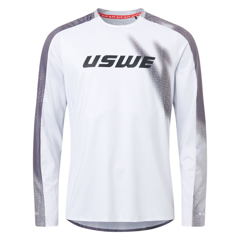 USWE Kalk Off-Road Jersey Adult White - Large 80951021025106