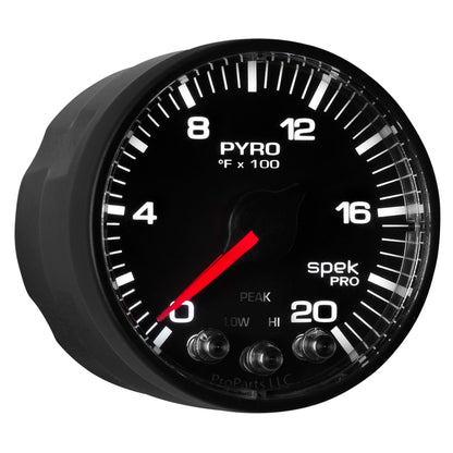 Autometer Spek-Pro 52.4mm 0-2000F Digital Stepper Motor Pyrometer Gauge P310328 P310328 User 8