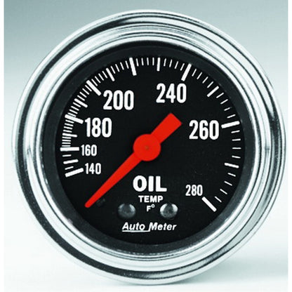 Autometer 2-1/16" Oil Temperature, 140-280 °f, 6 Ft., Mechanical 2441 Photo - Primary
