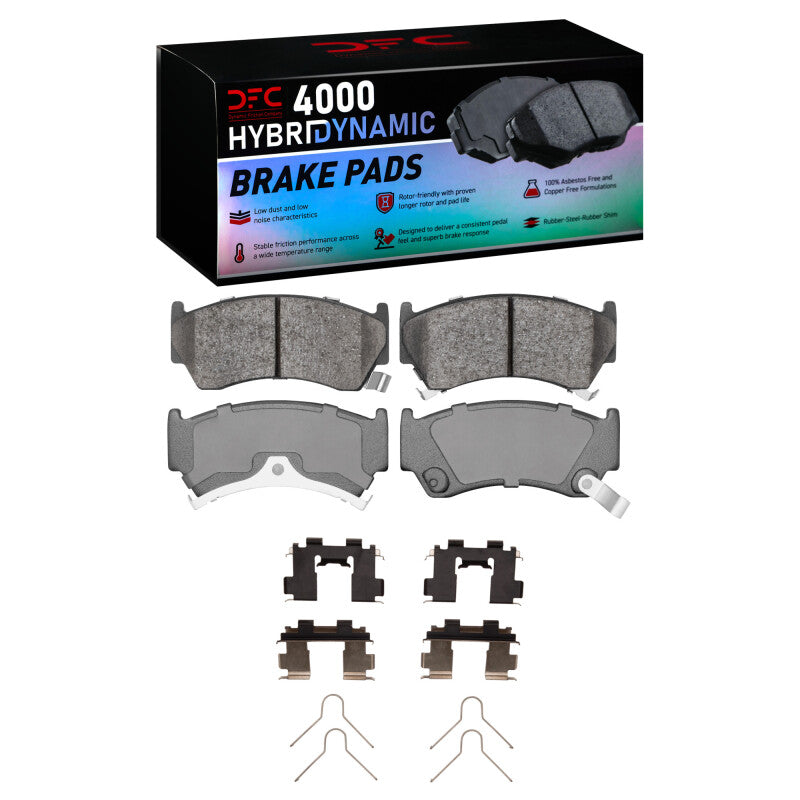 DFC DFC 4000 HybriDynamic Brake Pads Brakes, Rotors & Pads Brake Pads - OE main image