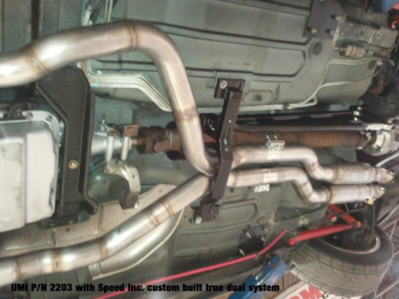 UMI Performance 93-02 GM F-Body Tunnel Brace Mount Long Tube Header Set-Ups w/ Loop 2203AS-B 2203AS-B User 3