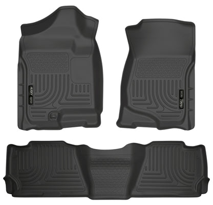 Husky Liners 07-13 GM Escalade/Suburban/Yukon WeatherBeater Black Front & 2nd Seat 98251 Photo - Primary