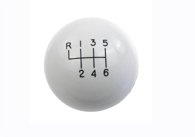 Ford Performance Parts Ford Performance GT350 Shift Knob 6-Speed - White M-7213-M8SW Photo - Unmounted