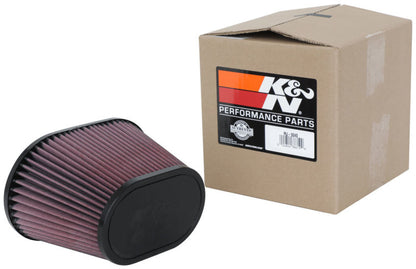 K&N Engineering K&N Universal Clamp-On Air Filter 3.5in Flg ID x 8.5x5.25in B OD x 6.25x4in T OD x 5.5in H RU-5040 RU-5040 Photo - out of package