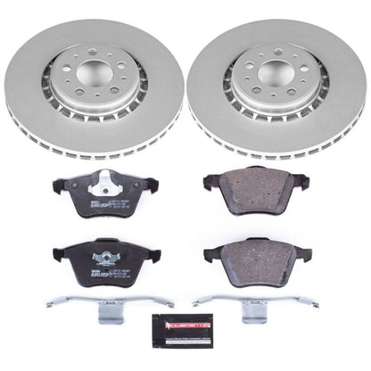PowerStop Power Stop 03-14 Volvo XC90 Front Euro-Stop Brake Kit ESK4552 ESK4552 Photo - Primary