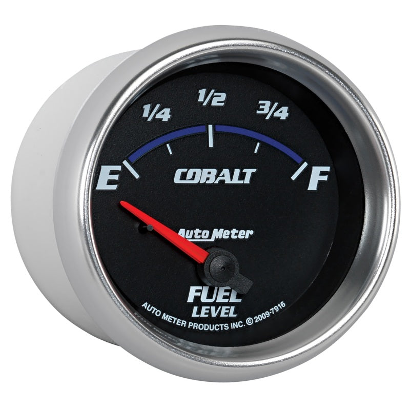 Autometer Cobalt 66.7mm 240-33 ohms Short Sweep Electronic Fuel Level Gauge 7916 7916 User 5
