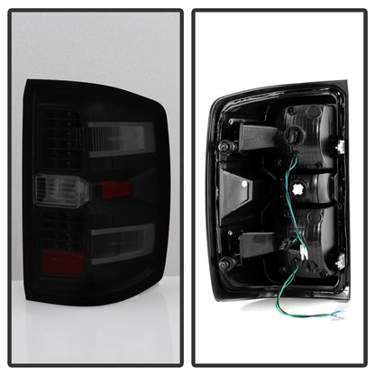 SPYDER xTune Chevy 1500 14-16 / Silverado 2500HD/3500HD LED Tail Lights - Black Smoked ALT-JH-CS14-LED-BSM 9036552 9036552 Photo - Unmounted