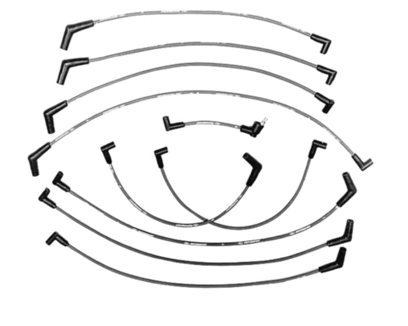 Ford 9mm Ign Wire Set Blue FRDM12259-C301 M-12259-C301 Photo - Primary