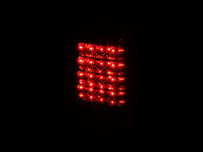 Anzo 1995-2005 Chevrolet S-10 LED Taillights Red/Clear 311013 Photo - Unmounted