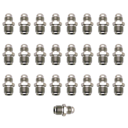 Russell Performance -6 AN (11/16in-18 Inverted Flare) Power Steering Adapter (25 pcs.) 648058 648058 Photo - Primary