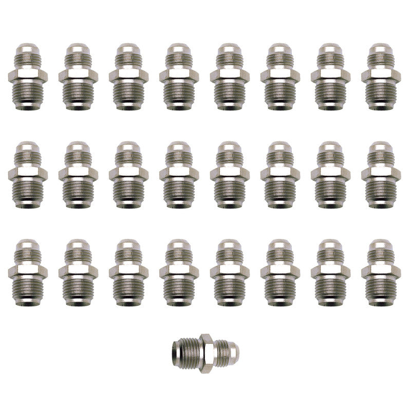 Russell Performance -6 AN (11/16in-18 Inverted Flare) Power Steering Adapter (25 pcs.) 648058 648058 Photo - Primary