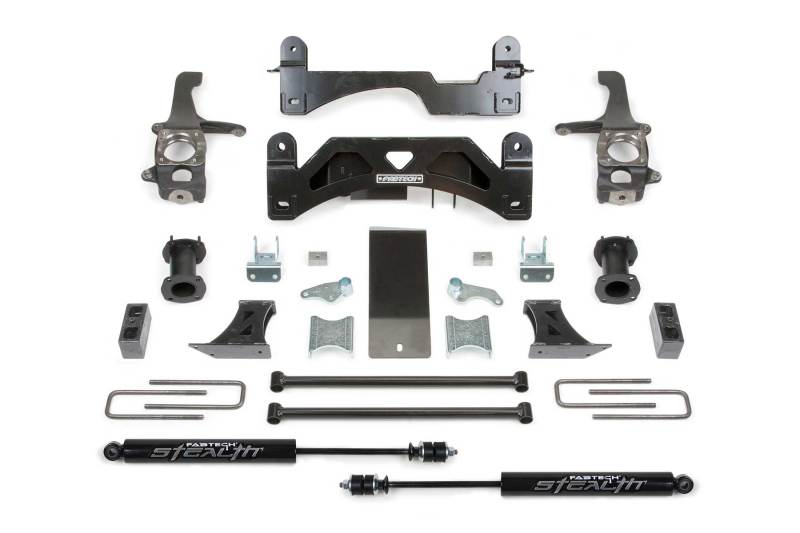 Fabtech 6" Basic System W/ Coilover Spacers K7009M Photo - Primary