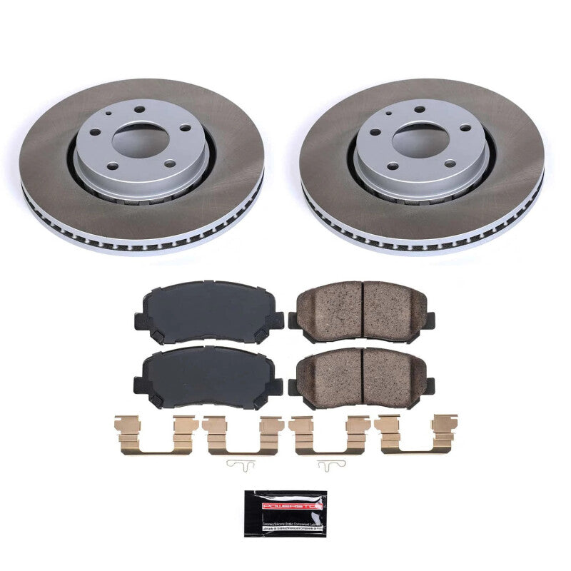 PowerStop Power Stop 16-23 Mazda CX-5 Front Semi-Coated Rotor Kit SC7689 SC7689 Photo - Primary