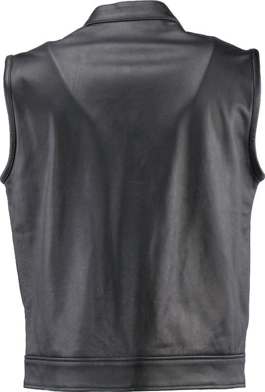Kuryakyn Leather By River Road Vandal Club Vest Black - Small 094398 094398 User 1