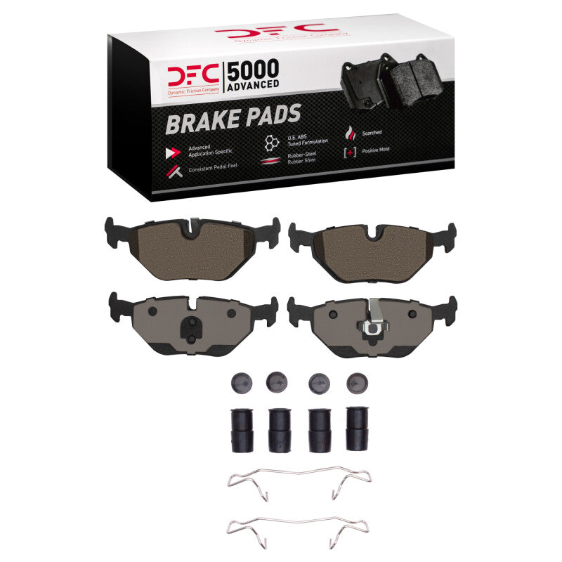 DFC DFC 5000 Advanced Low Met Brake Pads Brakes, Rotors & Pads Brake Pads - OE main image