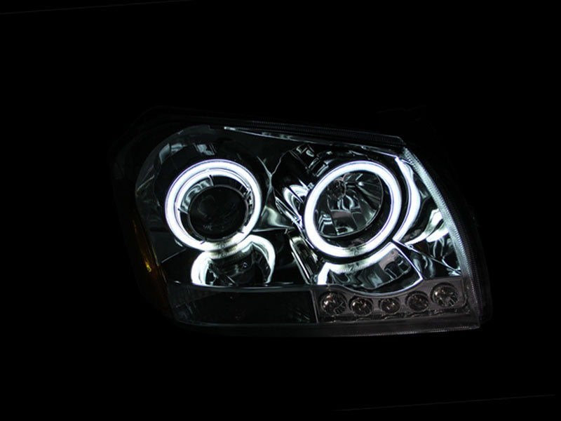 Anzo 2005-2007 Dodge Magnum Projector Headlights Chrome 121219 Photo - Mounted
