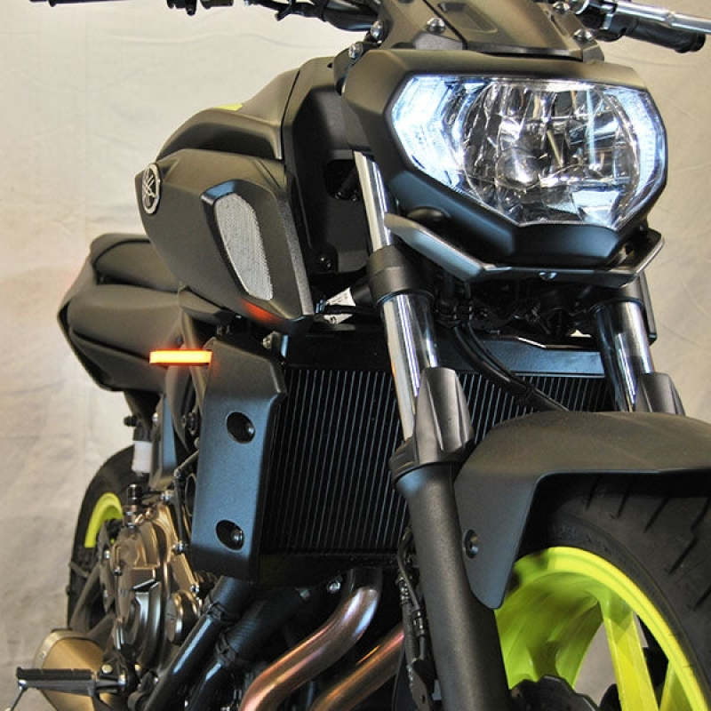 New Rage Cycles 21-24 Yamaha MT-07 Front Turn Signals MT07-FB-21-F MT07-FB-21-F Photo - Primary