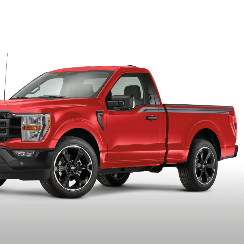 Ford Racing 15-23 F-150 22in Wheel Kit - Black w/Machined Face M-1007K-S2295B M-1007K-S2295B Photo - Mounted