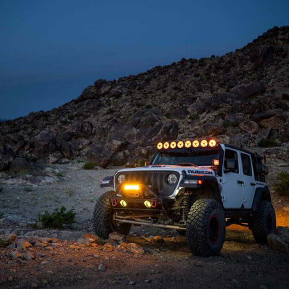 KC HiLiTES Gravity Titan LED Light Bar - 50in. (8-Light) 91418 91418 Photo - lifestyle view