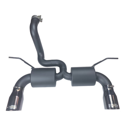 Injen 18-20 Jeep Wrangler JL L4-2.0L Turbo / V6-3.6L SS Axle-back Exhaust - Black SES5005BLK SES5005BLK Photo - Primary