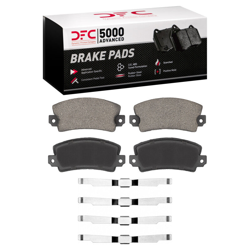DFC DFC 5000 Advanced Semi Met Brake Pads Brakes, Rotors & Pads Brake Pads - OE main image